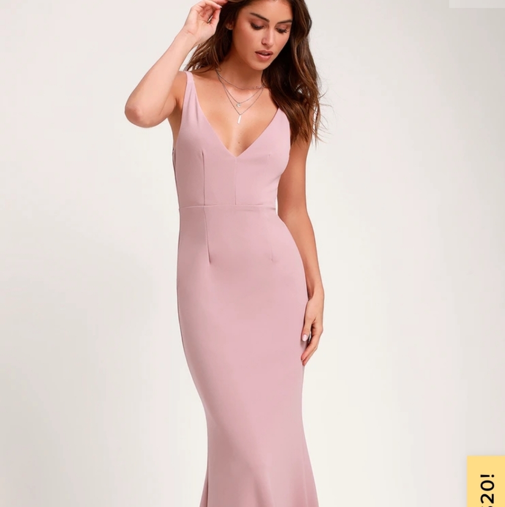 Blush dress